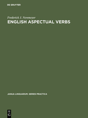 cover image of English Aspectual Verbs